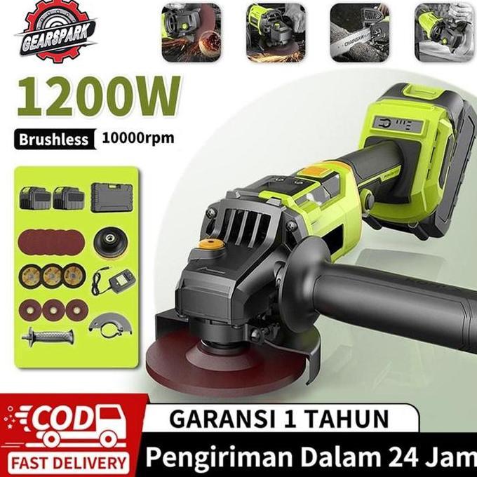 FORMEXINO Gerinda listrik makita Gerinda Baterai Brushless 1200W /Grinder Modern gerinda gerinda bat