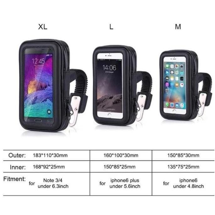 HOLDER HP MOTOR waterproof mobile phone BH 46-51 MERK ICC SKU-1102 WHY