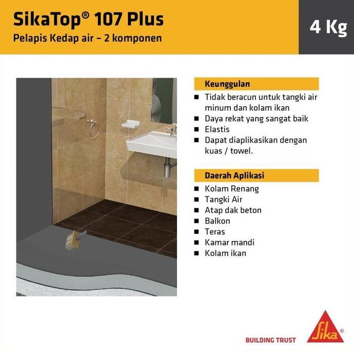 Homemid- Sika Top 107 Seal 20 Kg Set