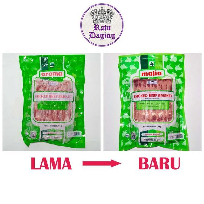 Bigwood- Aroma Beef Bacon / Smoked Beef Brisket @1Kg