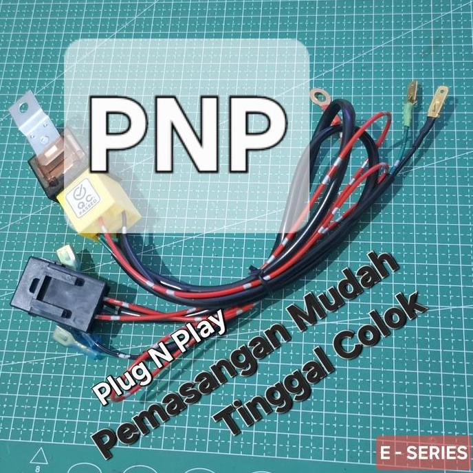 Cod,Bisa- Kabel Set Relay Klakson Motor 12V 80A 4 Pin Universal Wiring Harness Booster Kit Horn Doub