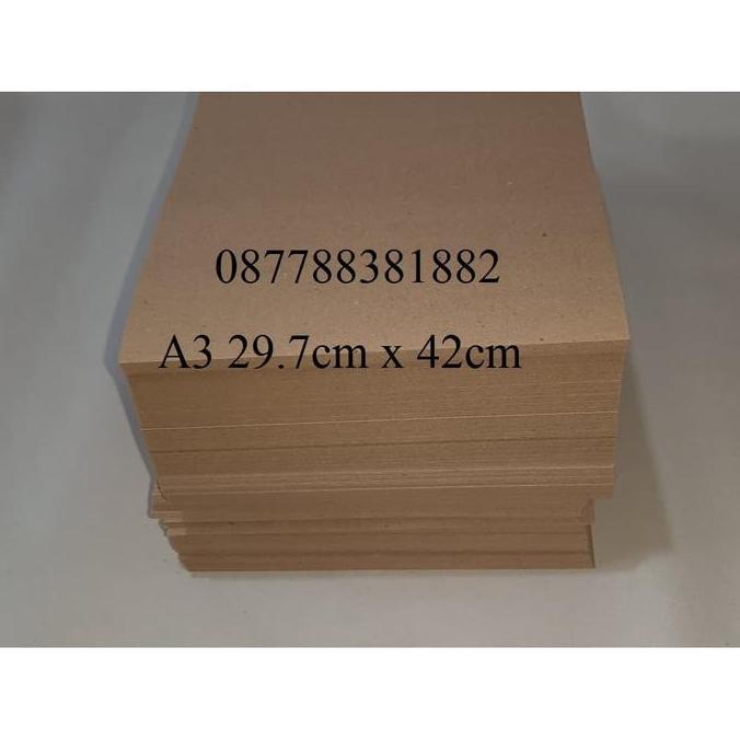 Lansungkirim- Kertas Samson Kraft A3 150Gram Isi 50 Lembar