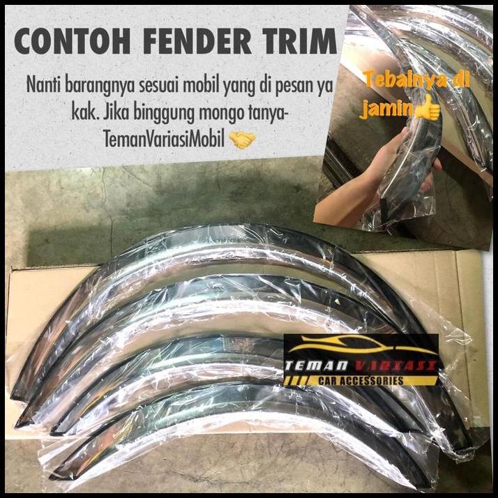 TERLARIS LIST LIS ATAS BAN FENDER TRIM MOBIL DAIHATSU TARUNA SHORT STAINLESS 