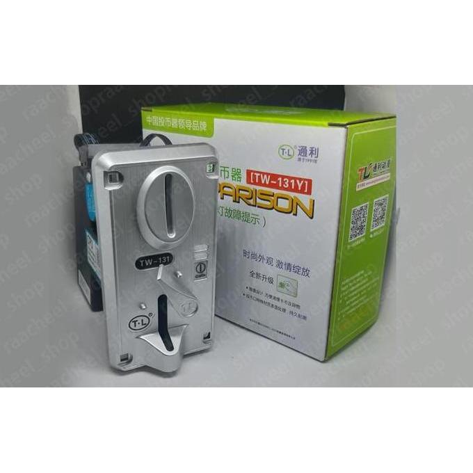 Coin Acceptor, Coin Slot LED TW131 (Mesin Capit , Mesin Laundry)