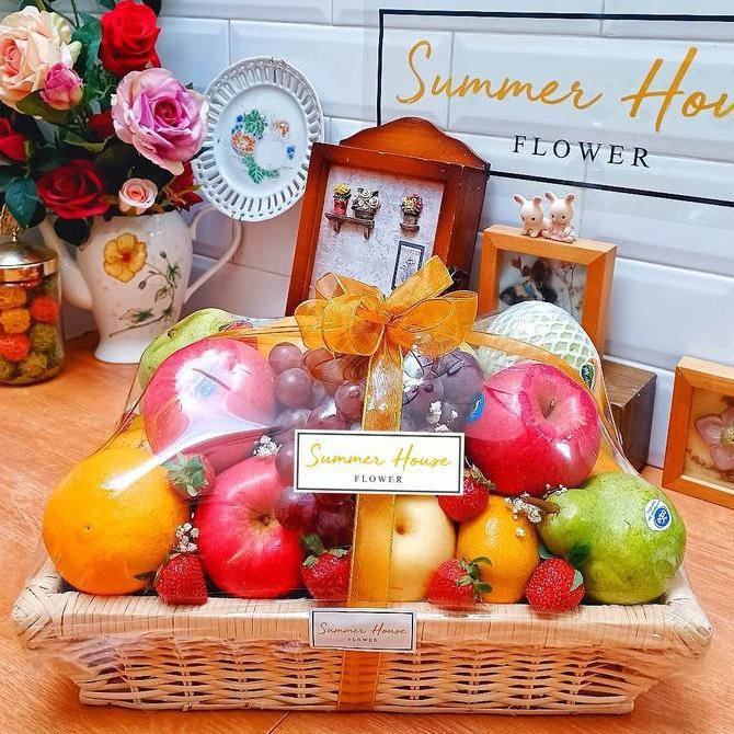 lebaran 2026 summer house flower (parcel buah signature) | parcel buah jakarta, parcel buah bogor, p