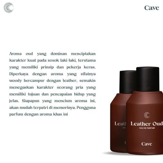 Powerfull- Cave Eau De Parfum Leather Oud 50 Ml Original Cave Parfum Leather Oud