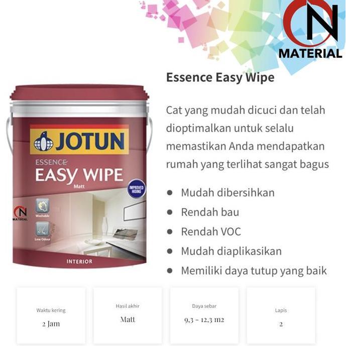 Lansungkirim- Cat Jotun Easy Wipe 18L Chi