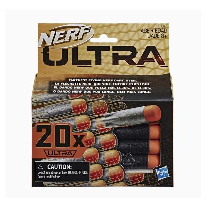 NERF ULTRA DART 20x FARTHEST FLYING NERF DART PELURU ORIGINAL HASBRO
