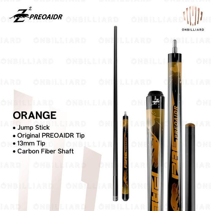 PREOAIDR JUMP Cue Stick Jump Carbon Stik Billiard