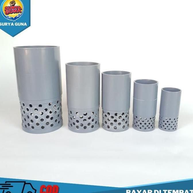 tusen klep pvc 3 inch klep paralon pompa air