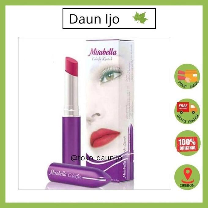 Lipen- Mirabella Colorfix Lipstick - Lipstik Matte