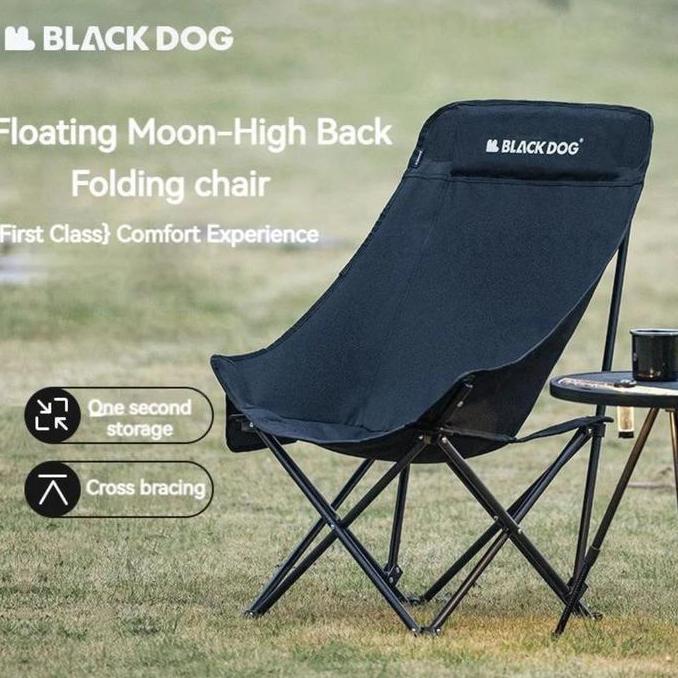 Terlaris Blackdog Floating High Moon Chair Kursi Lipat Camping Outdoor