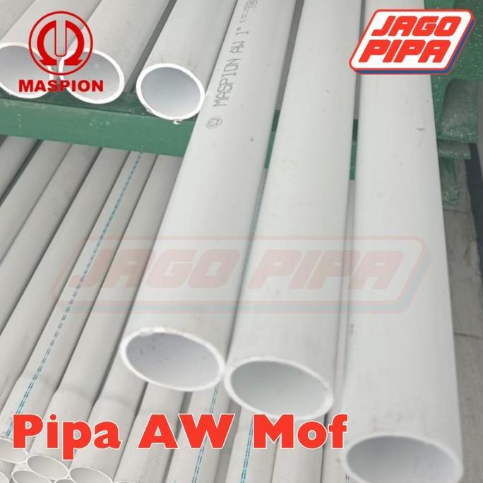 Maspion Pipa AW 3/4 Inch Putih MOF PVC 4 Meter Paralon 3/4" PUTIH