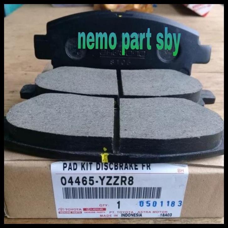 TERLARIS BRAKE PAD KAMPAS REM DEPAN TOYOTA AVANZA XENIA LAMA TERIOS RUSH ORI 