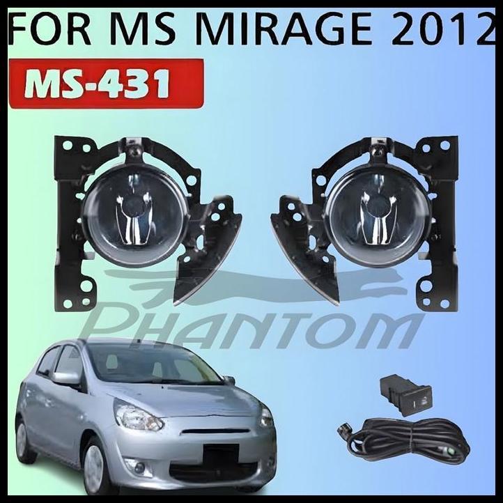 BEST DEAL FOG LAMP FOGLAMP LAMPU KABUT LED DRL MS-431 MIRAGE 2012 SD 2016 