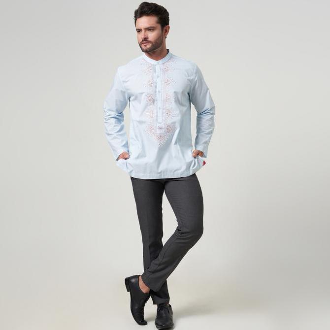 DV398 >> Preview Baju Koko Itang Yunasz Dzafri Kantong Panjang