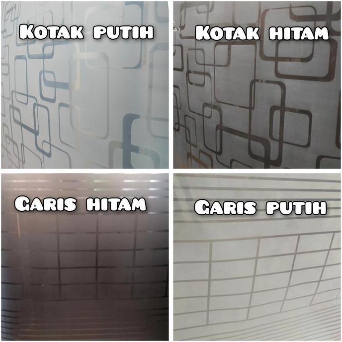 Lansungkirim- Fiber Pagar Plastik Penutup Pagar Motif Minimalis