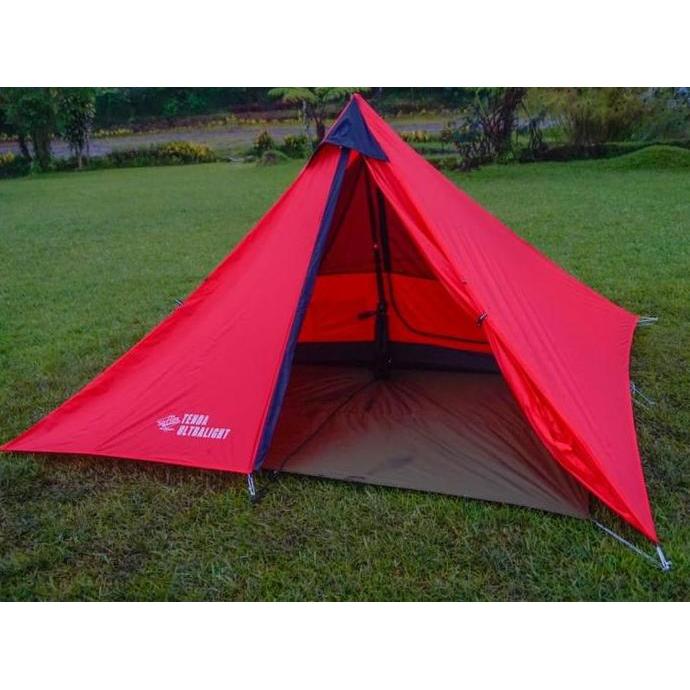 Terlaris Tenda Camping Kap 2 Tarp Tent Ultralight Saffaroutdoor Fullset Outer Inner Tarptent Saffar 