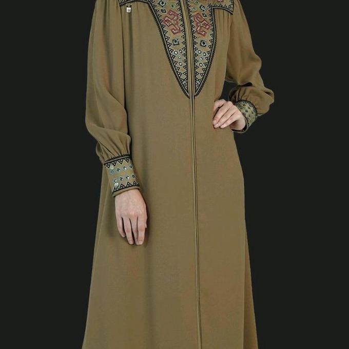 Hokywoi- [New] A4120 - Abaya Hikmat Fashion Original