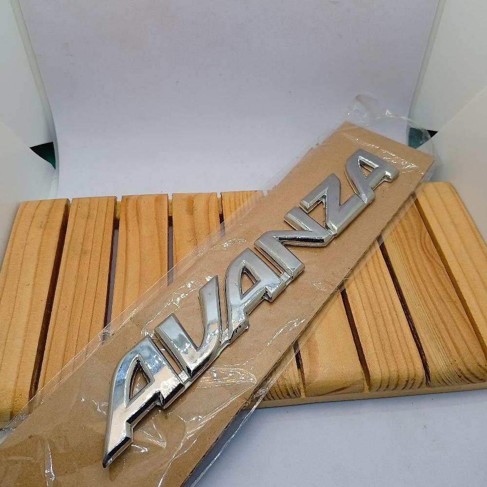 Emblem Logo Tulisan Mobil Avanza Original