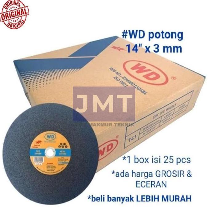 Mata Gerinda Potong Besi 14 inch Batu Potong Besi Aluminium Cutting 14