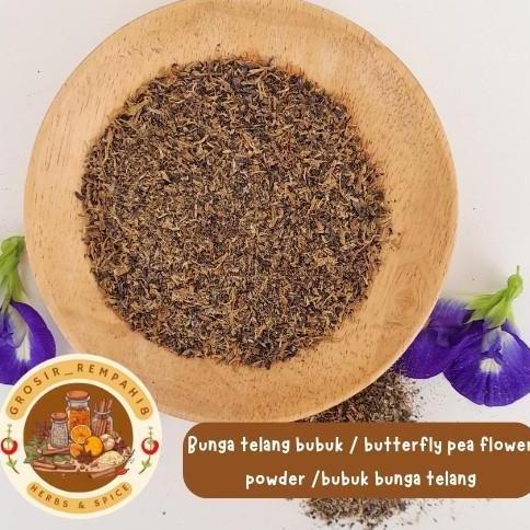 Bunga telang bubuk 50gr / butterfly pea flower powder /bubuk bunga telang