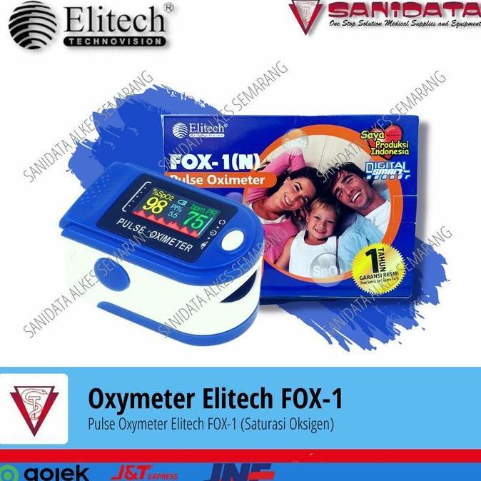 Oxymeter Elitech Fox 1 ( Saturasi Oxygen elitech fox 1)