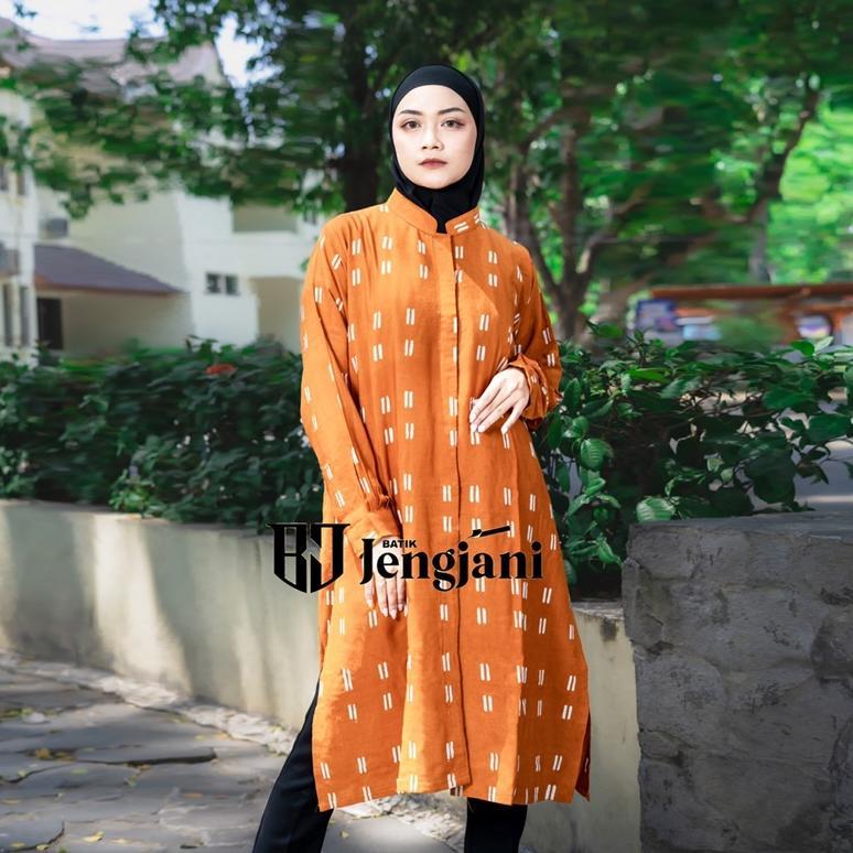 Tunik Batik Shibori Widuran Rayon Handmade Allsize