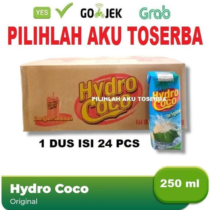 Hydro Coco 250ml Air Kelapa - ( Harga 1 DUS )