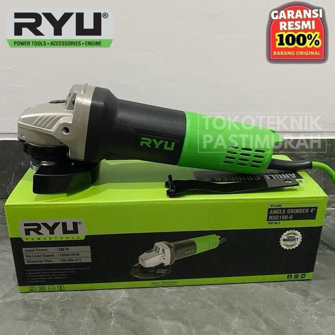 Grenda Gerinda Ryu 4in RSG100-6 RSG 100 6 Gurinda Handslep 4 Grinda RSG100-3 RSG 100 3 Ryu by Tekiro