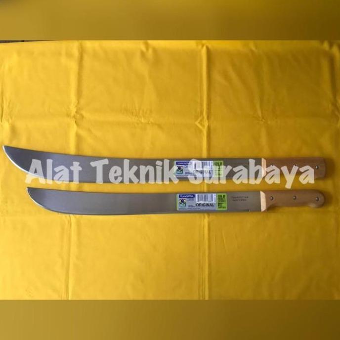 TERMURAH - ISI 12 PCS PARANG TRAMONTINA 16" INCH / GOLOK BRAZIL MACHETE KNIFE PISAU POTONG POHON RAN