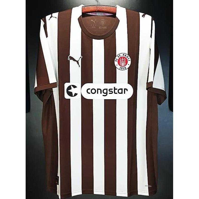 NEW St. Pauli 2025/26 Home. BNWT. Original Jersey. 783063 01.