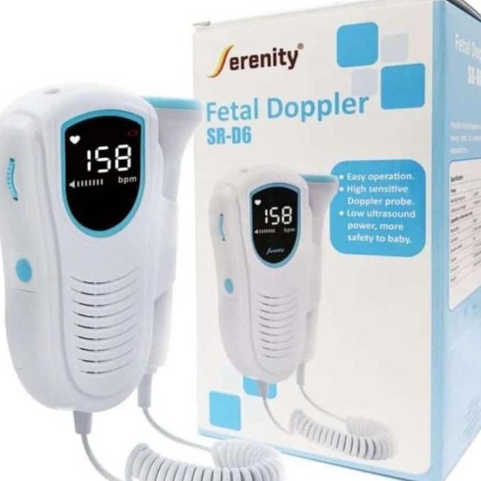 Dopler Serenity - Fetal Dopler Serenity SR-D6 Doppler Serenity LCD