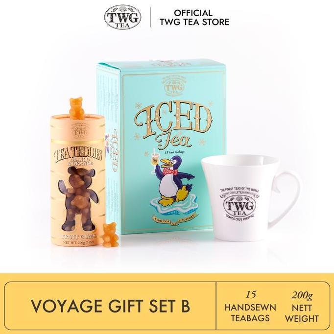 TWG Tea | Voyage Gift Set | A - H | Iced Tea Bag & Tea Teddies