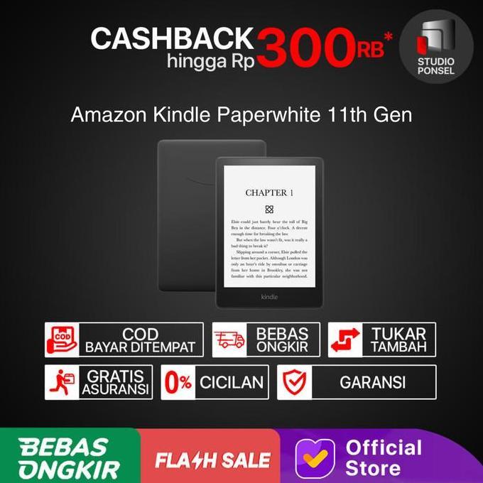 Amazon Kindle Paperwhite 11th Gen 6.8" Inch 32GB Signature Edition E-Book PDF Reader