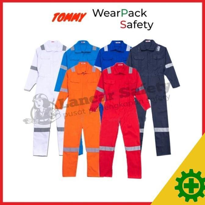 Baju Wearpack Terusan/seragam safety proyek/baju safety proyek