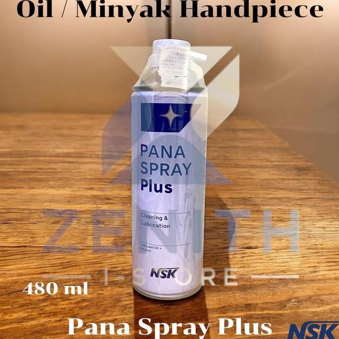 NSK Pana Spray Plus PanaSpray Lubrication Oil Pelumas Minyak Handpiece