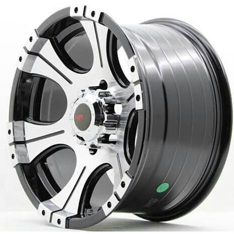 Velg Mobil Ring 17 HSR DETH Lebar 9 Lubang Baut 6 Pelek Model Offroad