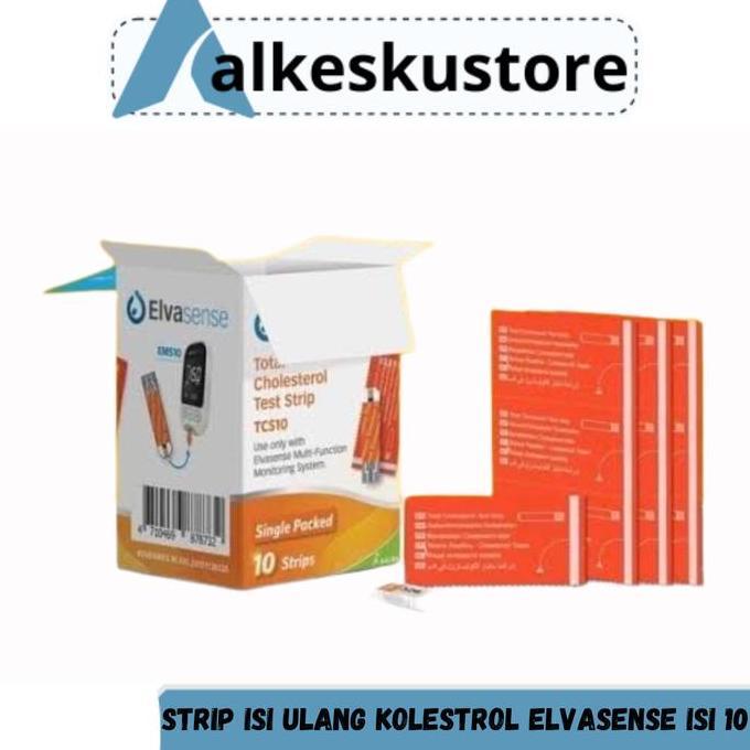 Strip Isi Ulang Elvasense Kolesterol / Strip Elvasense Choles