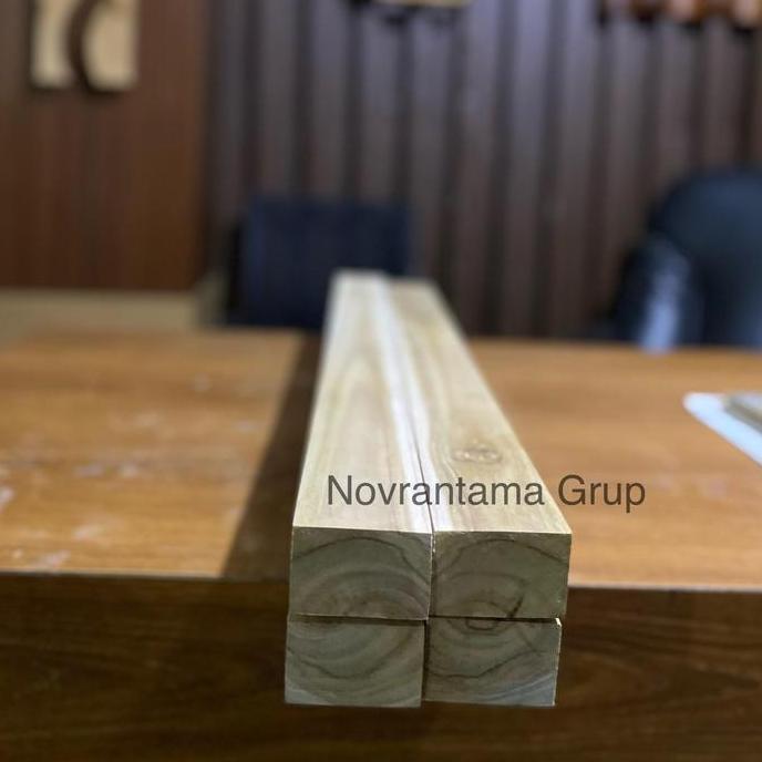 Kayu Jati 4x6x200cm / Kaso Jati Asli 4x6cm Panjang 200cm / Usuk Kayu Jati Asli Panjang 2meter