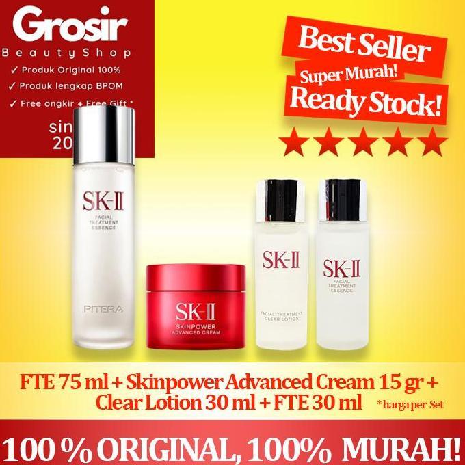 SK-II SK II SK2 SK-2 Paket Pitera Welcome Kit + FTE 30 ml