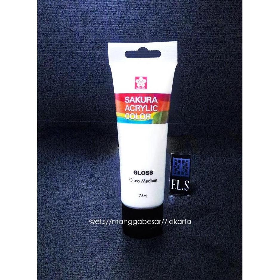 Sakura Acrylic Gloss Medium ( Cat Acrylic )