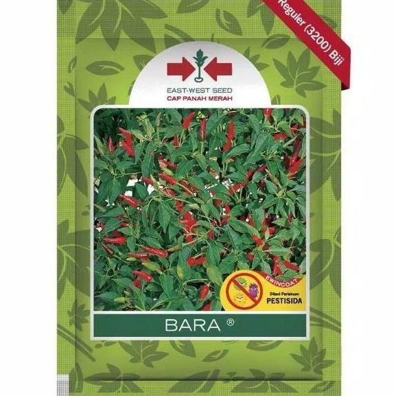 Benih cabe BARA 3200 butir cabai rawit hijau dari panah merah