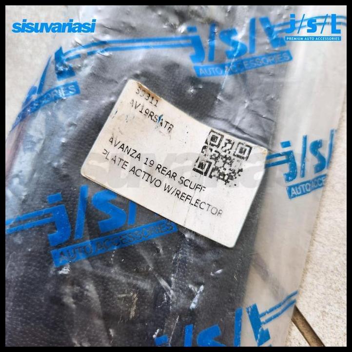TERLARIS SILLPLATE BELAKANG REFLECTOR AVANZA 2019-2021  JSL AKSESORIS MOBIL STYLISH & FUNGSIONAL 
