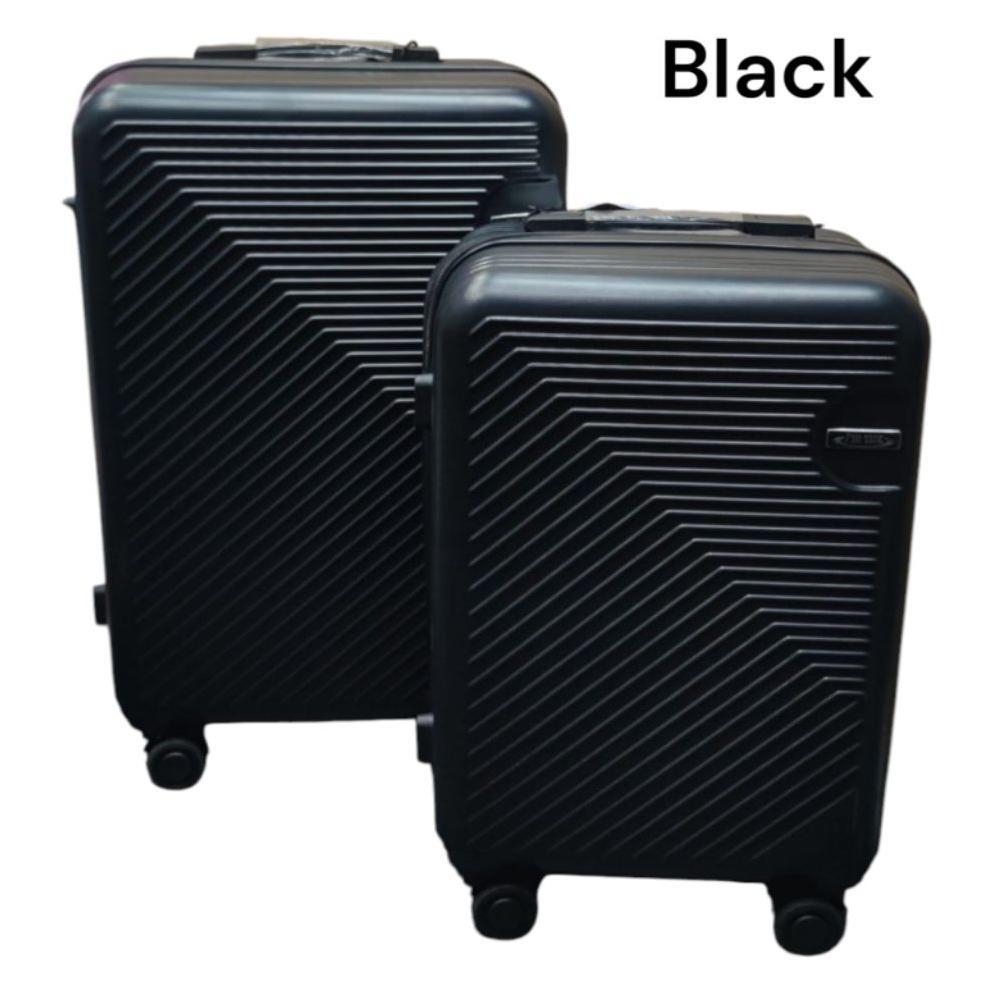 BEST SELLER KOPER / LUGGAGE FIBER POLO 20 INCH / 24 INCH SET RODA PUTAR 360 DERAJAT TRAVELLING KAIN 