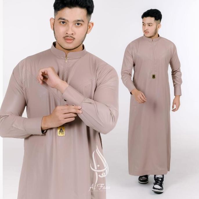 Grade Ori Jubah Pria 012 Jubah Slimfit Pria Gamis Jubah Pria Muslim Jubah Alfaan Gamis Pria Model Te