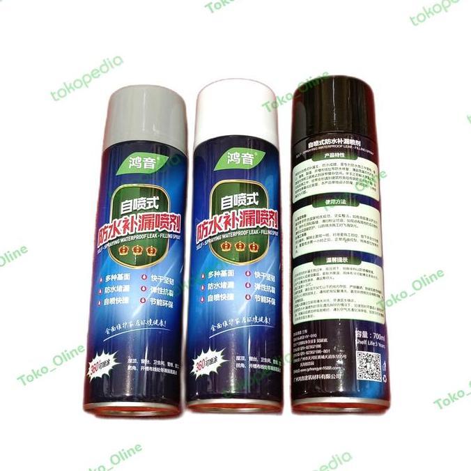 Promo Cat Anti Bocor Lem Talang Spray Waterproof 700ml Diskon
