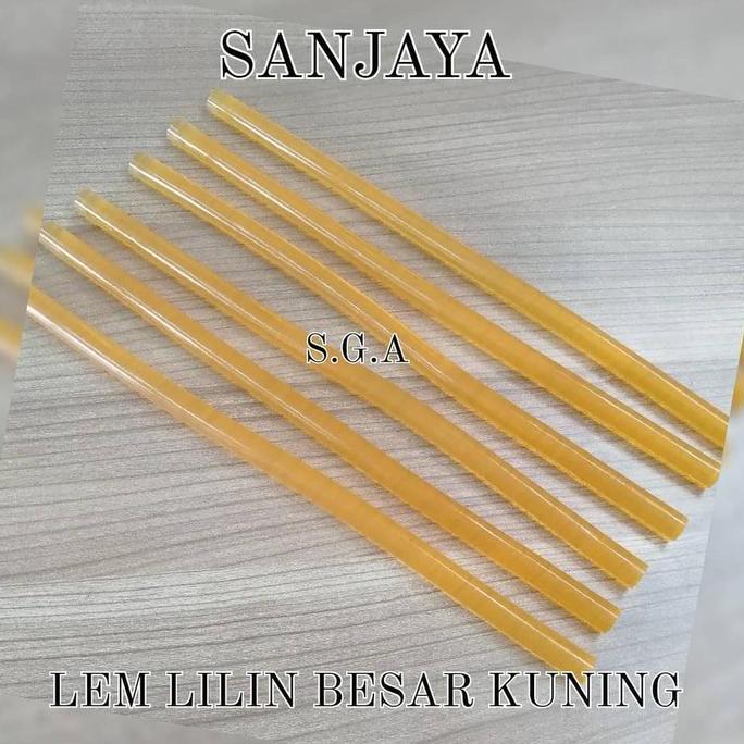 Promo ISI LEM TEMBAK BESAR KUNING / ALAT LEM LILIN BESAR KNG (1 KG) Diskon