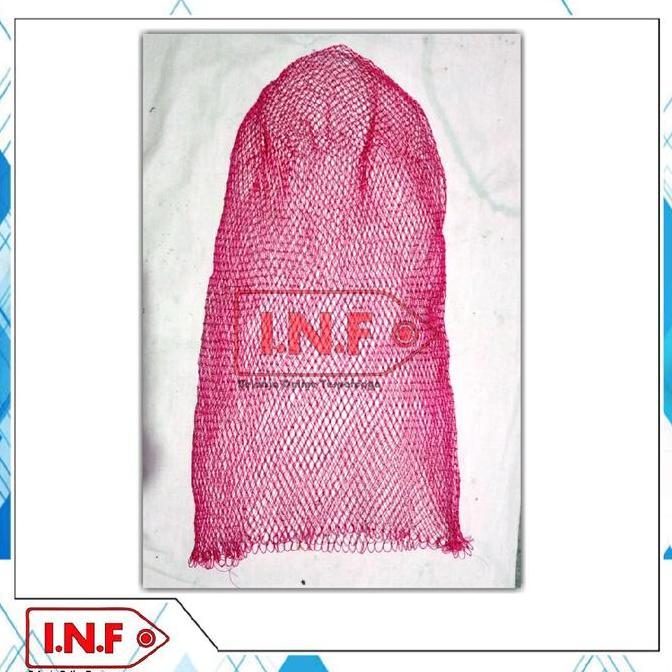 jaring serokan ikan rajut / serok seser ikan panen / serok kepiting nila dan cumi / alat Pancing (TE