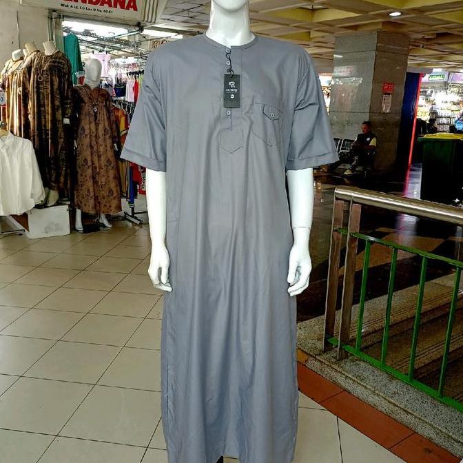 Discount Gamis Arrifqi Jubah Pria Gamis Pria Kerah Oblong Tanpa Kerah